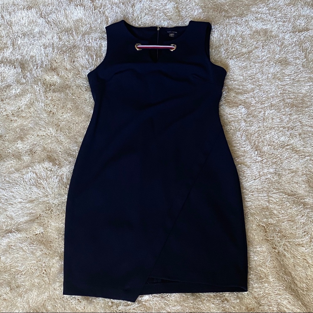 Navy Blue Tommy Hilfiger A-line dress